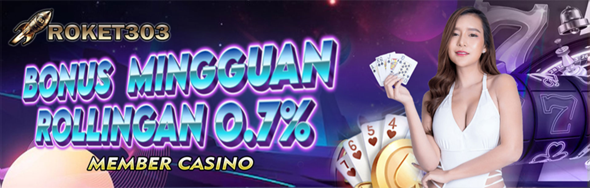 BONUS ROLLINGAN CASINO ROKET303